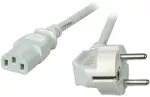 Maitinimo kabelis EFB Netzkabel Schutzkontakt 90&deg;-C13 180&deg;, pilkas, 5.0m, 3x1.00m (EK501.5V2)