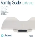 Platinet Family &scaron;eimos kūdikių svarstyklės su nuimamu pagrindu iki 180 KG [46431] (PBSF)