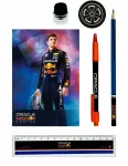 Undercover Ra&scaron;ymo rinkinys - ORACLE Raudonas BULL RACING - Max Verstappen - Oficialus - Mėlyna - Vienas dydis