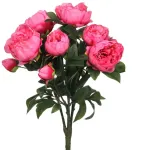 MICA Bouquet of artificial flowers. rose. pink col.. 55 cm