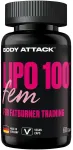 Riebalų degintojų kapsulės Body Attack Lipo 100 Fem 60 kapsulių