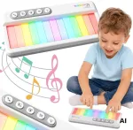 Žaislas pianinas Woopie, su &scaron;viesos efektais