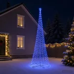 LED spiralinė Kalėdų eglutė su pagrindu EKENAS 500 cm 868 LED