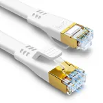 Hugin Cat 8 Lan kabelis 2 m, plok&scaron;čias, 40 Gbps, 2000 Mhz, Rj45