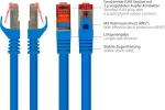Good Connections Cat6 ethernet lan patch kabelis su fiksatoriaus apsauga rns, s/ftp, pimf, pvc, 250 mhz, gigabit palaikantis (10/100/1000-base-t ethernet tinklai), skirtas patch skydams, jungikliams, mar&scaron;rutizatoriams, modemams