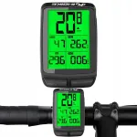 Bevielis dviračio kompiuteris spidometras atsparus vandeniui lcd bike