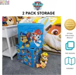 Character World Paw Patrol oficialiai licencijuotos dėžės | 2 sulankstomų kubelių rinkinys, bok&scaron;to dizainas