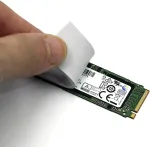 Pepoyo ai thermal pads 14.8 w/mk, 85 x 45 x 3 mm, atsparūs kar&scaron;čiui ir auk&scaron;tai temperatūrai, nelaidūs, silikoniniai thermal pad skirti heatsink/gpu/cpu/led au&scaron;intuvui (3 mm)