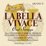La Bella Strings Vivace Oud Ouviv-t turki&scaron;kos ladavimo stygos oud fleurokarbonui/sidabru dengtos 11 stygų komplektas