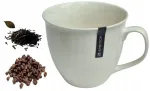 Ambition didelis porcelianinis baltas puodelis arbatos kavos puodeliai baltas 550 ml