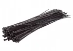 Bradas juodos kabelinės jungtys 370x4,8 mm, 100 vnt.