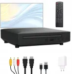 Ausinės Mede8er Bedee Dvd grotuvas 1080p Hdmi Av profesionalus nuotolinio valdymo pultas filmams ir muzikai