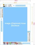 Shuibian deimantinė tapyba, pilni paveikslai, animacinis katinas, 5d deimantinės tapybos rinkiniai, pasidaryk pats 5d deimantinės tapybos rinkinys, kri&scaron;tolinė kalnų kri&scaron;tolo siuvinėjimo kryželiu dekoracija namų sienoms - 30 x 40 cm