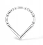 Piercing'as Clicker auskaras a&scaron;aros formos Septum Helix Titanas 1,2/8