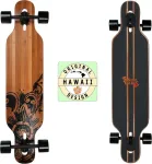Jucker Hawaii Longboard New Hoku Precision | Nr. 1 ilgam važiavimo malonumui | Nr. 1 pagal kokybę ir dizainą | Auk&scaron;čiausios klasės stiklo pluo&scaron;to konstrukcija ir Cnc a&scaron;ys | Performance Longboard | Pradėkite ir mėgaukitės