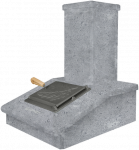 Gefest Akmeninė kamino apdaila, Muilo akmuo, 540 mm