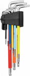 Richmann &Scaron;e&scaron;iakampiai raktai TORX T10 - T50 9 vnt.