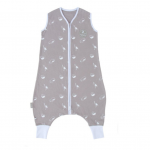 Natulino LITTLE WALKERS viensluoksnis kūdikio miegmai&scaron;is Animals Gray & Baltas