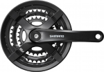 Shimano FC-TY501 kampisarja, 175 mm 48/38/28T, 6-8v, ketjusuojalla