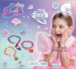 Liniex Loom Bands Kit -askartelusetti, 1800 osaa