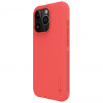 Dėklas Nillkin Super Frosted Shield Pro Apple iPhone 15 Pro raudonas