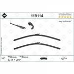 SWF Valytuvai AQUABLADE Flat 750/730 mm 2 vnt.