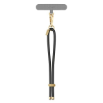 UNIQ Coehl Laurel Handstrap universali virvelė skirta telefonui ant rankos juodos spalvos