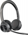 Ausinės Poly Voyager 4320-M + USB-A na USB-C + BT700 (7Y211AA)