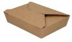 Multi I&scaron;sine&scaron;imo dėžutė Verive 140/155x195/215x65 mm 1900 ml kraft/PLA ruda, 5 vnt. x 36 vnt./dėžėje