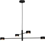 20W LED pakabinamas &scaron;viestuvas PRIMA, juodas, 3000K, 4258100