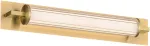 22W LED sieninis &scaron;viestuvas FRIDA, skaidrus/aukso sp., 3000K, 4277900