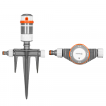 Įsmeigiamas laistomasis purk&scaron;tuvas Bradas Baltas LINE, 4 funkcijų