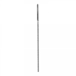 Ouch By Shots Mystim Stainless Steel Ribbed Medical Sound 6 mm - Precision Urethral Trainer