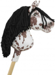 Super Hobby Horse Hobby Horse arkliukas rudas leopardas su juoda karčiene A4