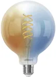 8W LED lemputė SMART WiFi, E27, 2700/6500K, G125, 320&deg;, dimeriuojama
