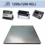 Virtuvinės svarstyklės Platforminės svarstyklės Keli 1200x1200 mm su svėrimo indikatoriumi CWBR22