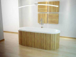 Vonia BESCO VICTORIA 160, 160&times;75&times;44 cm, ovalas