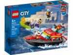 LEGO&reg; City Ugniagesių kateris (60373)