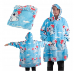 &Scaron;iltas Pledas - Džemperis "Koala 2in1" oversize, XXL