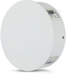 V-tac 4W LED sieninis &scaron;viestuvas, apvalus, baltas, IP65, 3000K