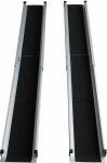 SUNDO Mobilioji Rampa - Teleskopinė, Aliuminė 210 cm, 180 kg Apkrova, Juoda