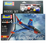 Revell - F-86D Dog Sabre Dovanų Komplektas, 1/48, 63832