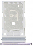 SIM kortelės laikiklis Samsung S918 S23 Ultra Dual Lavender originalus (service pack)