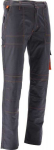 Yato Vyri&scaron;kos darbo kelnės, dydis 2XL, Doria serija, pilkos ir oranžinės spalvos, 5 ki&scaron;enės