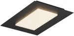 Lubinis &scaron;viestuvas 36W LED pavir&scaron;inis &scaron;viestuvas TATAMI, juodas, 3000/4000/6500K