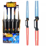 Lean Toys Baterija Operated Double-Sided Space Sword Lights Sounds 122cm