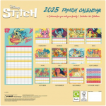 Pyramid Disney Stitch Family planning calendar