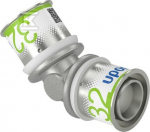 Uponor S-PRESS PLUS alkūnė 45&deg; 32-32