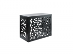 CBM Kondicionieriaus i&scaron;orinio bloko metalinė apsauga CLI03502, M dydis, pilkas antracitas (950 x 500 x 800 mm)