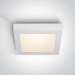 Lubinis &scaron;viestuvas 30W LED kvadratinis plafonas, baltas, 2700/3000/4000K, 62130AF/W/V